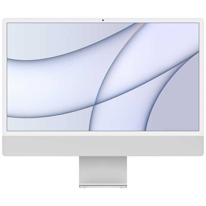 アップル アップル iMac 24インチ  Retina 4.5Kディスプレイモデル[2021年/ SSD 256GB/メモリ 8GB/8コアCPU/7コアGPU/Apple M1チップ/シルバー] MGTF3JA MGTF3JA