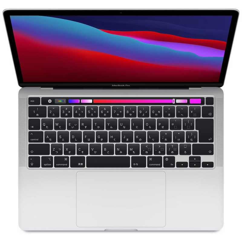 アップル MacBookPro 13インチ Touch Bar搭載モデル[2020年 /SSD 256GB /メモリ 8GB /Apple  M1チップ(8コアCPU/8コアGPU)] MYDA2J/A シルバｰ