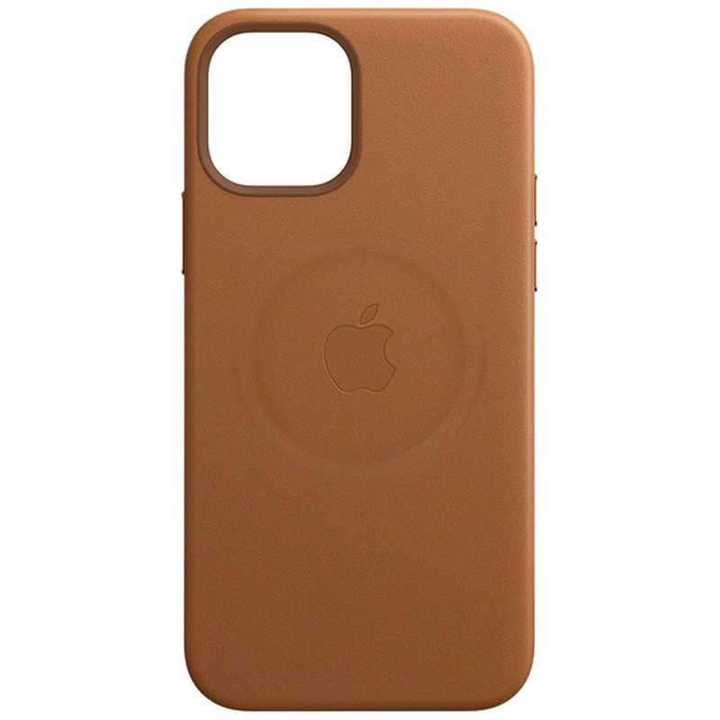 スマホアクセサリー iPhone用ケース アップル 【純正】MagSafe対応 iPhone 12 Pro Max レザーケース サドル 