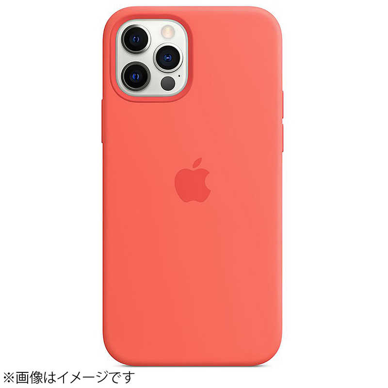 アップル アップル 【純正】MagSafe対応iPhone 12 / iPhone 12 Proシリコーンケース - ピンクシトラス MHL03FE/A MHL03FE/A