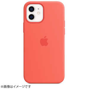 アップル 【純正】MagSafe対応iPhone 12 / iPhone 12 Proシリコーンケース - ピンクシトラス MHL03FE/A