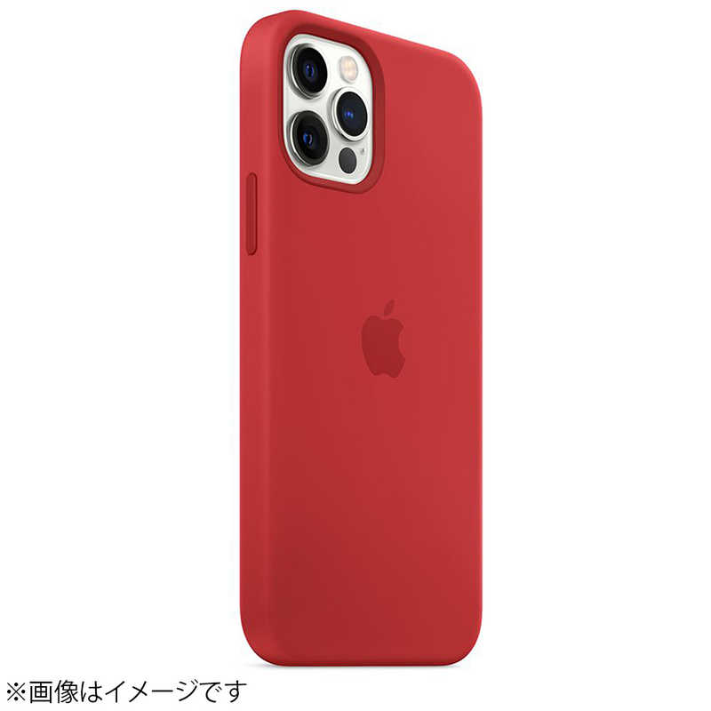 アップル アップル 【純正】MagSafe対応iPhone 12/iPhone 12 Proシリコーンケース-レッド (PRODUCT)RED MHL63FE/A MHL63FE/A