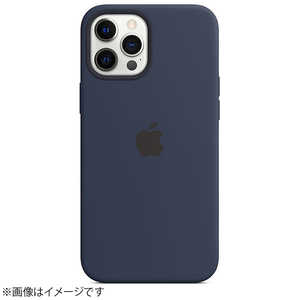 アップル 【純正】MagSafe対応iPhone 12 Pro Maxシリコーンケース-ディープネイビー MHLD3FE/A