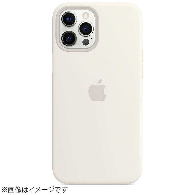 アップル アップル 【純正】MagSafe対応iPhone 12 Pro Maxシリコーンケース-ホワイト MHLE3FE/A MHLE3FE/A