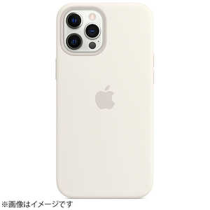 アップル 【純正】MagSafe対応iPhone 12 Pro Maxシリコーンケース-ホワイト MHLE3FE/A