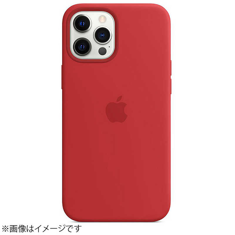 アップル アップル 【純正】MagSafe対応iPhone 12 Pro Maxシリコーンケース-レッド (PRODUCT)RED MHLF3FE/A MHLF3FE/A