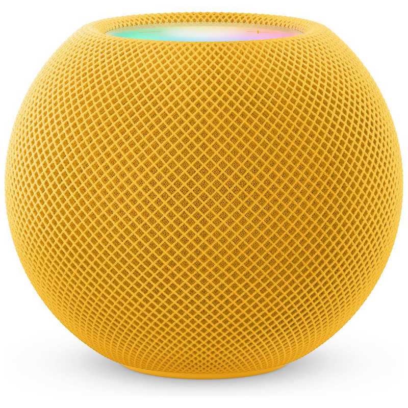 アップル アップル スマートスピーカー HomePod mini イエロー  [Bluetooth対応/Wi-Fi対応]  MJ2E3J/A MJ2E3J/A