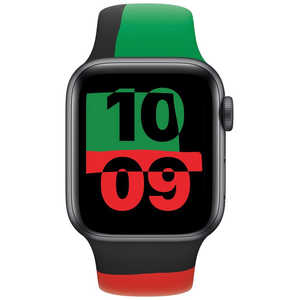 アップル アップルウォッチ Apple Watch Series 6 (GPS+Cellularモデル) 40mm Black UnityアルミニウムケースとBlack Unityスポーツバンド[レギュラー] MJ6R3J/A