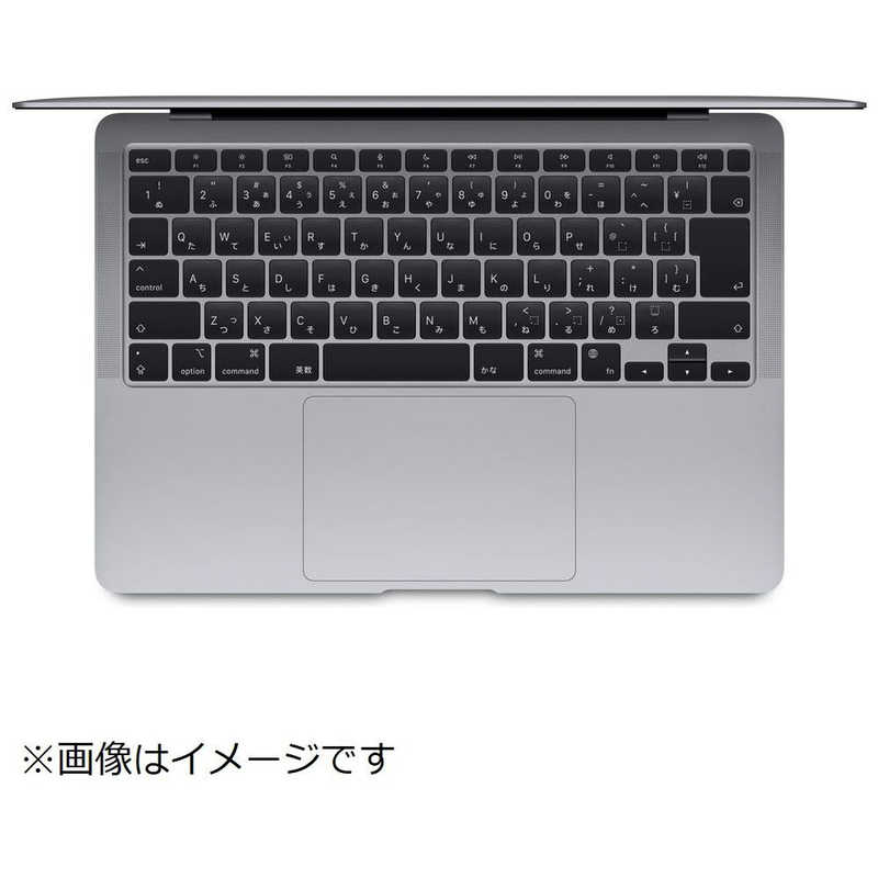 アップル アップル (日本語(JIS)キーボード カスタマイズモデル)13インチMacBook Air： 8コアCPUと7コアGPUを搭載したApple M1チップ 512GB SSD  スペースグレイ MGN63JA/CTO MGN63JA/CTO