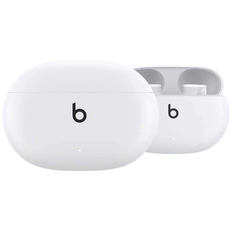 BEATSBYDRDRE BEATSBYDRDRE フルワイヤレスイヤホン Beats Studio Buds ホワイト (リモコン・マイク対応/ワイヤレス(左右分離)/Bluetooth/ノイズキャンセリング対応) MJ4Y3PA/A MJ4Y3PA/A