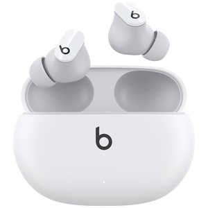 BEATSBYDRDRE フルワイヤレスイヤホン Beats Studio Buds ホワイト (リモコン・マイク対応/ワイヤレス(左右分離)/Bluetooth/ノイズキャンセリング対応) MJ4Y3PA/A