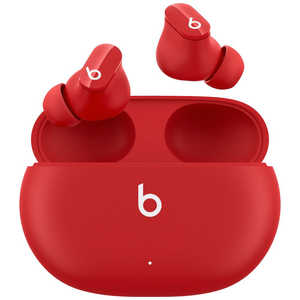 BEATSBYDRDRE フルワイヤレスイヤホン Beats Studio Buds レッド (リモコン・マイク対応/ワイヤレス(左右分離)/Bluetooth/ノイズキャンセリング対応) MJ503PA/A