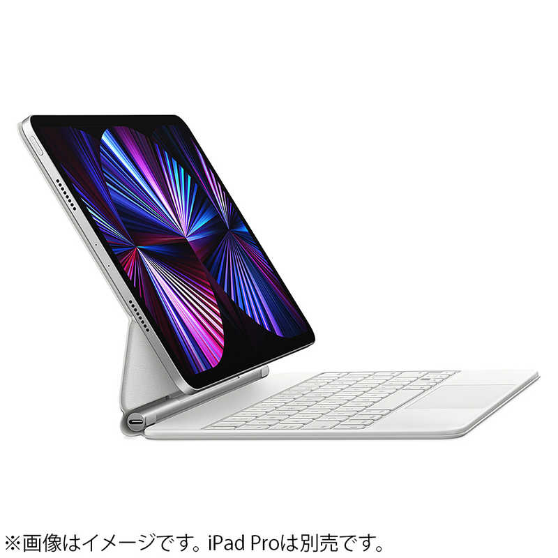 アップル アップル 11インチiPad Pro(第3世代)･iPad Air(第5・第4世代)用Magic Keyboard - 日本語 - ホワイト  MJQJ3JA MJQJ3JA