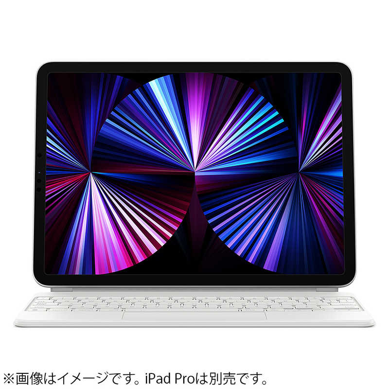 アップル アップル 11インチiPad Pro(第3世代)･iPad Air(第4世代)用Magic Keyboard - 中国語(ピンイン) - ホワイト MJQJ3LCA MJQJ3LCA