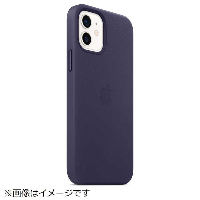 アップル アップル MagSafe対応 iPhone 12/12 Pro レザーケース ディープバイオレット MJYR3FEA MJYR3FEA