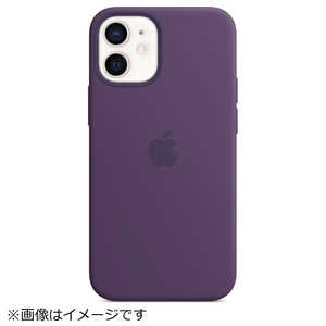 アップル MagSafe対応 iPhone 12 mini シリコーンケース アメシスト MJYX3FEA
