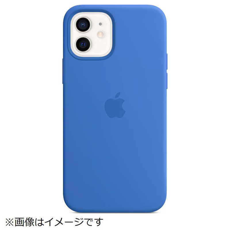 アップル アップル MagSafe対応 iPhone 12/12 Pro シリコーンケース カプリブルー MJYY3FEA MJYY3FEA