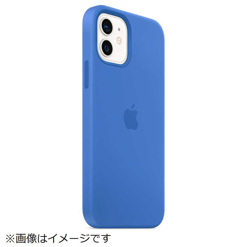 アップル アップル MagSafe対応 iPhone 12/12 Pro シリコーンケース カプリブルー MJYY3FEA MJYY3FEA