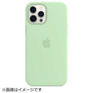 アップル MagSafe対応 iPhone 12 Pro Max シリコーンケース ピスタチオ MK053FEA