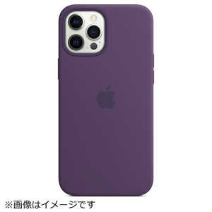 アップル MagSafe対応 iPhone 12 Pro Max シリコーンケース アメシスト MK083FEA