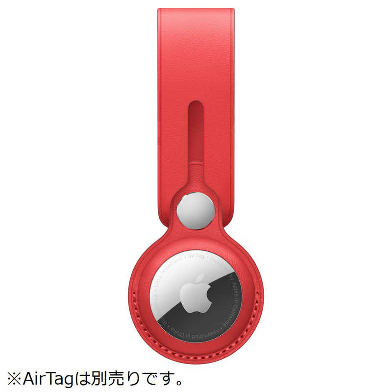 アップル アップル AirTag レザーループ (PRODUCT)RED  MK0V3FEA MK0V3FEA