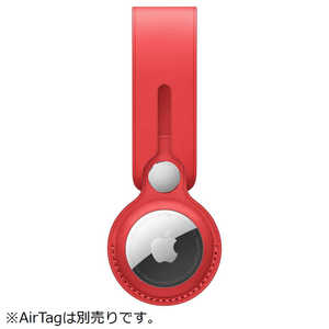 アップル AirTag レザーループ (PRODUCT)RED  MK0V3FEA