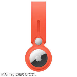 アップル AirTag ループ エレクトリックオレンジ  MK0X3FEA