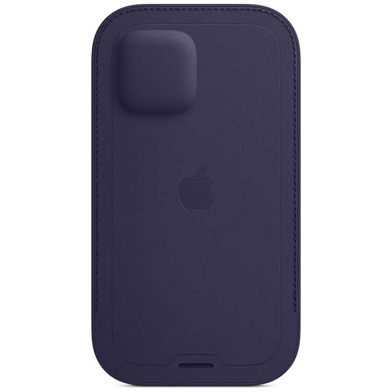 アップル アップル MagSafe対応 iPhone 12/12 Pro レザースリーブ ディープバイオレ MK0A3FEA MK0A3FEA