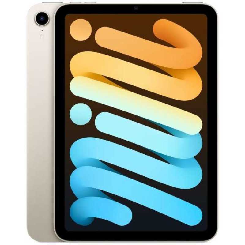 アップル アップル iPad mini（第6世代） A15 Bionic 8.3型 ストレージ：64GB MK7P3JA スターライト MK7P3JA スターライト