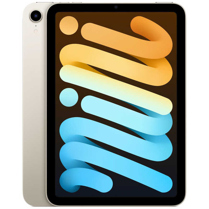アップル アップル iPad mini 第6世代 A15 Bionic 8.3インチ 64GB スターライト MK7P3JA MK7P3JA