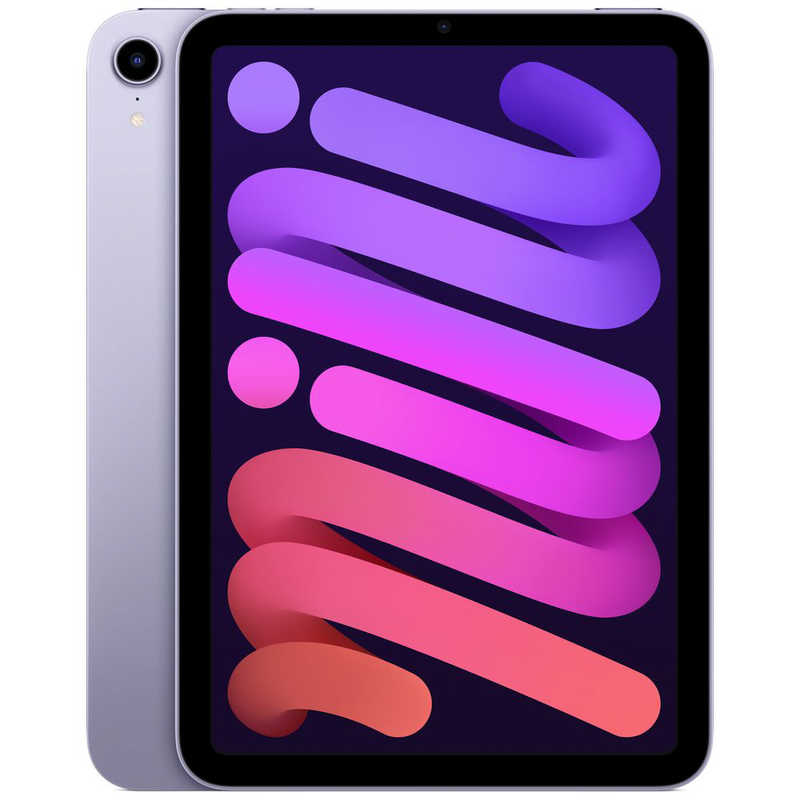 アップル アップル iPad mini（第6世代） A15 Bionic 8.3型 ストレージ：256GB MK7X3JA パープル MK7X3JA パープル