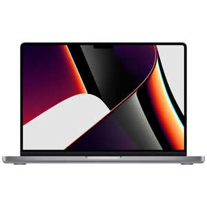 アップル MacBook Pro 14インチ Apple M1 Proチップ搭載モデル[2021年モデル/SSD 512GB/メモリ 16GB/8コアCPUと14コアGPU ]スペースグレイ MKGP3JA