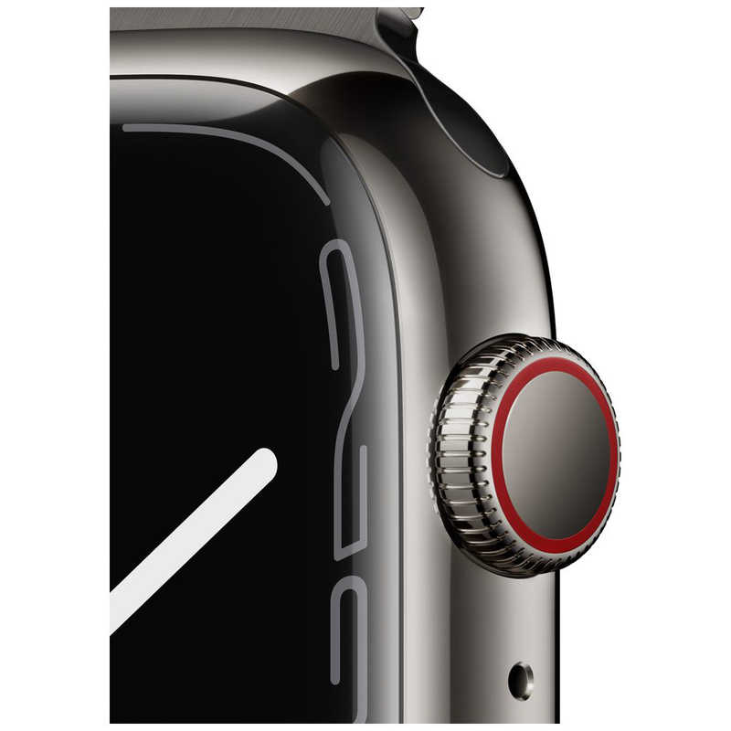 アップル アップル Apple Watch Series 7（GPS+Cellularモデル） 45mmグラファイトステンレススチールケースとグラファイトミラネーゼループ グラファイトステンレススチール MKL33J/A 45mmグラファイトステンレススチールケースとグラファイトミラネーゼループ グラファイトステンレススチール MKL33J/A