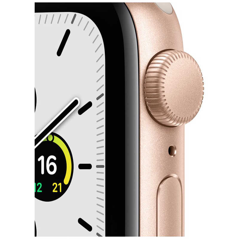 アップル アップル Apple Watch SE（第1世代：GPSモデル） 40mmゴールドアルミニウムケースとスターライトスポーツバンド ゴールドアルミニウム MKQ03J/A 40mmゴールドアルミニウムケースとスターライトスポーツバンド ゴールドアルミニウム MKQ03J/A