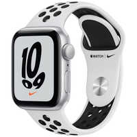 アップル Apple Watch Nike SE（GPSモデル） 40mmシルバーアルミニウム  