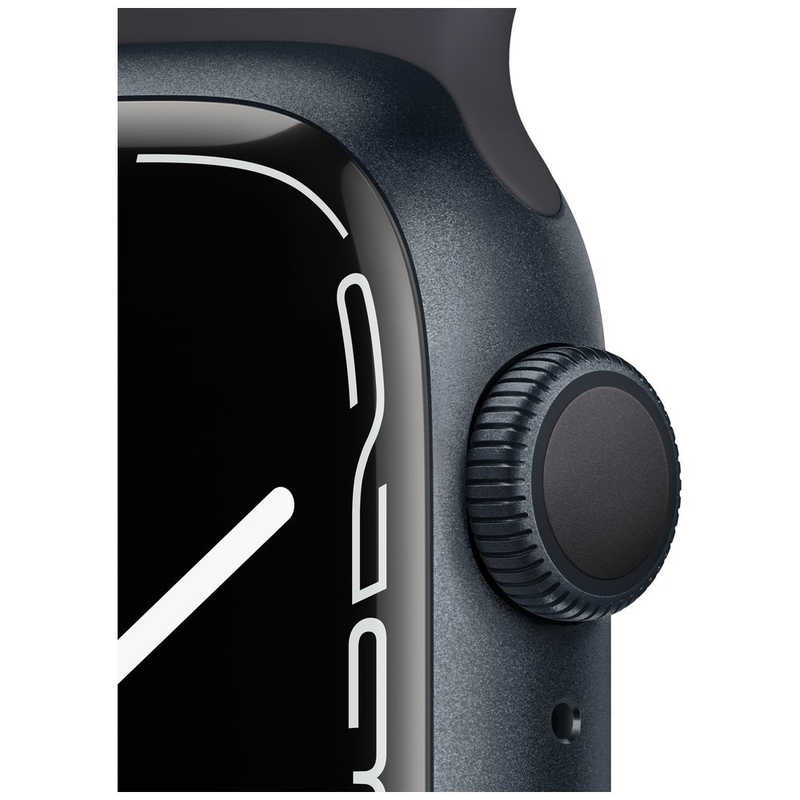 アップル アップル Apple Watch Series 7（GPSモデル） 41mmミッドナイトアルミニウムケースとミッドナイトスポーツバンド - レギュラー MKMX3J/A 41mmミッドナイトアルミニウムケースとミッドナイトスポーツバンド - レギュラー MKMX3J/A