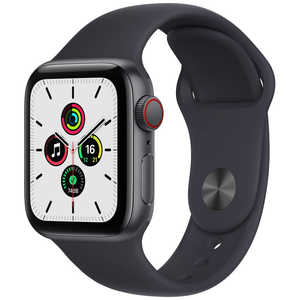 アップル Apple Watch SE（GPS + Cellular）40mmスペースグレイアルミニウム MKR23JA