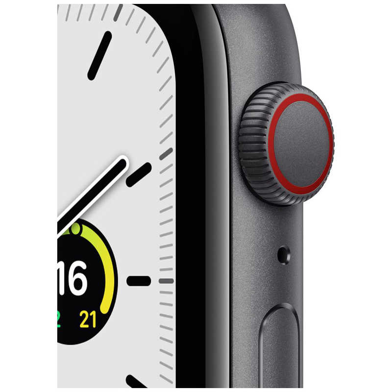 アップル アップル Apple Watch SE（第1世代：GPS+Cellularモデル） 44mmスペースグレイアルミニウムケースとミッドナイトスポーツバンド - レギュラー スペースグレイアルミニウム MKT33J/A 44mmスペースグレイアルミニウムケースとミッドナイトスポーツバンド - レギュラー スペースグレイアルミニウム MKT33J/A
