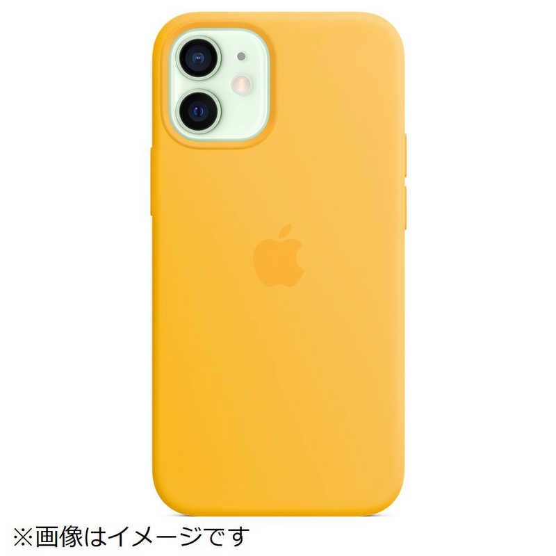 アップル アップル 「純正」MagSafe対応 iPhone 12 mini シリコーンケース サンフラワー  MKTM3FEA MKTM3FEA