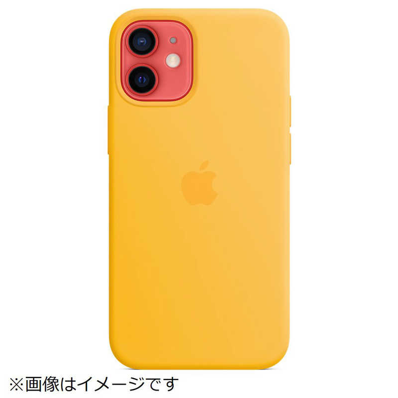 アップル アップル 「純正」MagSafe対応 iPhone 12 mini シリコーンケース サンフラワー  MKTM3FEA MKTM3FEA