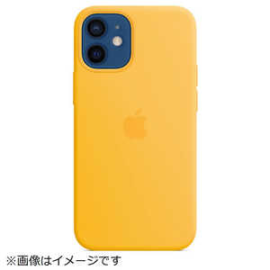 アップル 「純正」MagSafe対応 iPhone 12 mini シリコーンケース サンフラワー  MKTM3FEA