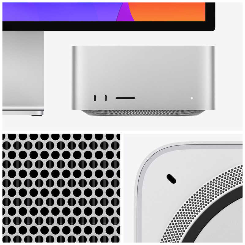 アップル アップル Mac Studio 10コアCPU 24コアGPU搭載 Apple M1 Max ディスプレイなし メモリ：32GB ストレージ：512GB MJMV3J/A MJMV3J/A