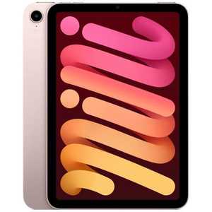 アップル iPad mini（第6世代） A15 Bionic 8.3型 ストレージ：64GB MLWL3JA ピンク