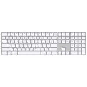 アップル 【純正】キーボード 【韓国語】Appleシリコン搭載Macモデル用Touch ID搭載Magic Keyboard(テンキー付き) MK2C3KXA