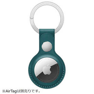 アップル AirTag レザーキーリング フォレストグリーン  MM073FEA