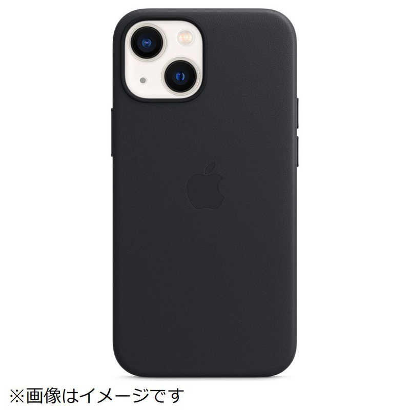 アップル アップル MagSafe対応 iPhone 13 mini レザーケース ミッドナイト MM0M3FEA MM0M3FEA