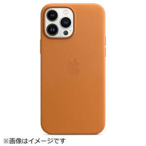 アップル MagSafe対応 iPhone 13 Pro Max レザーケース ゴールデンブラウン MM1L3FEA