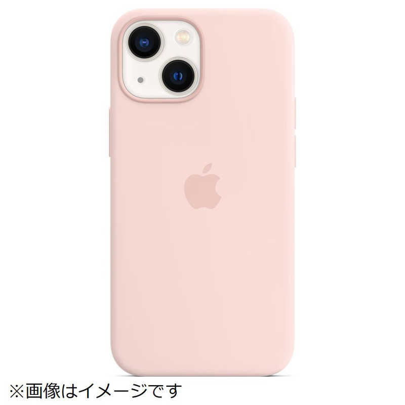アップル MagSafe対応 iPhone 13 シリコーンケース 大人気商品 超激安 チョークピンク MM203FEA mini