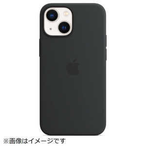 アップル MagSafe対応 iPhone 13 mini シリコーンケース ミッドナイト MM223FEA