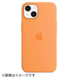 アップル MagSafe対応 iPhone 13 シリコーンケース マリーゴールド MM243FEA